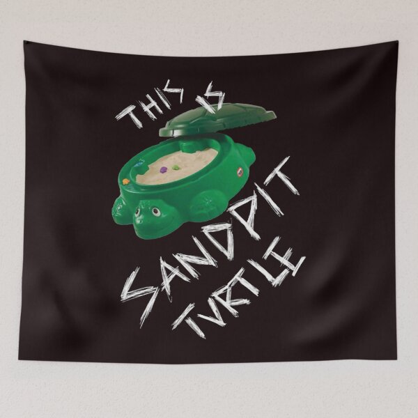 Item preview, This Is Sandpit Turtle bmth designed and sold by CatchyAsFudge.