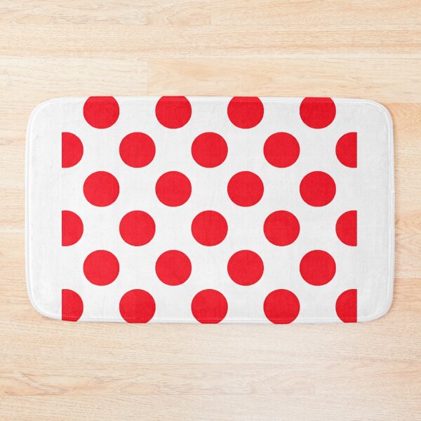 Item preview, Flamenco Polka Dot Pattern – Spanish Red and White Dots designed and sold by DrizzyV.