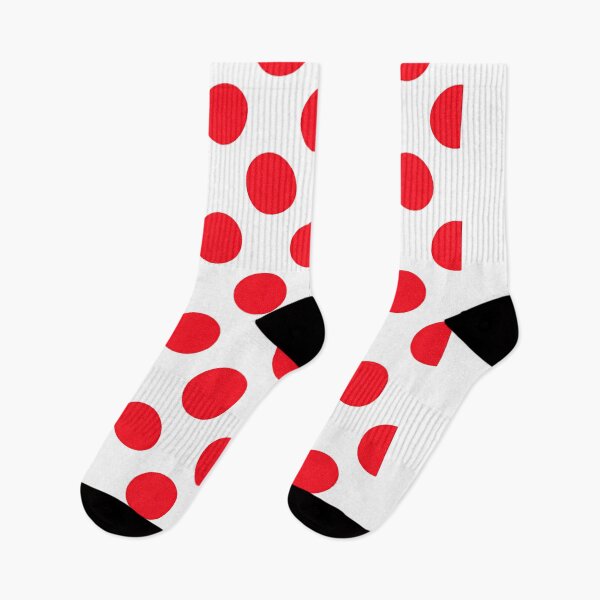 Item preview, Flamenco Polka Dot Pattern – Spanish Red and White Dots designed and sold by DrizzyV.