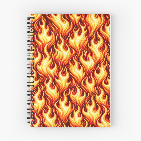Item preview, Flame Fire Pattern – Hot Burning Flames Design designed and sold by DrizzyV.