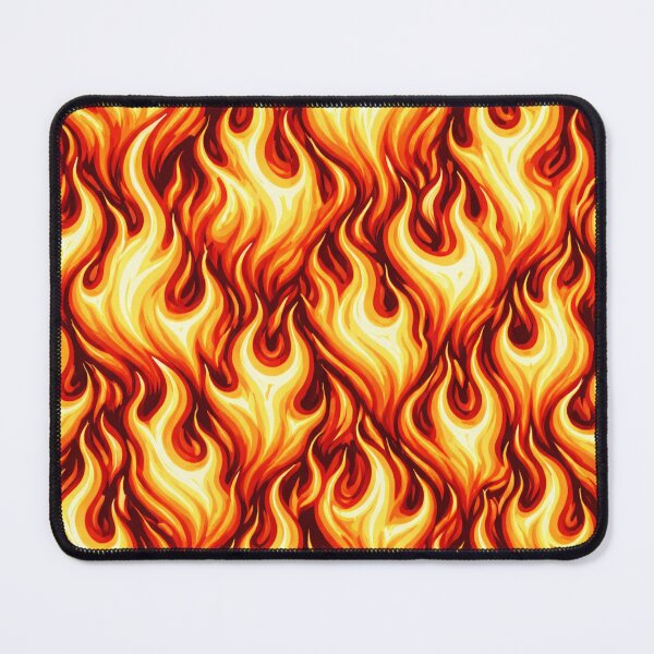 Item preview, Flame Fire Pattern – Hot Burning Flames Design designed and sold by DrizzyV.