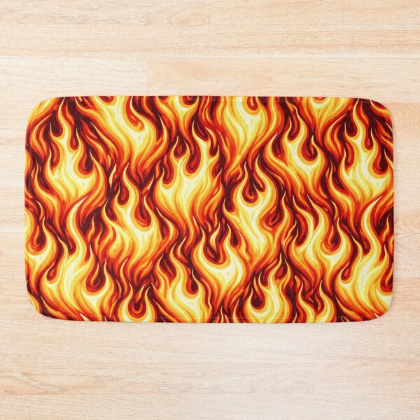 Item preview, Flame Fire Pattern – Hot Burning Flames Design designed and sold by DrizzyV.