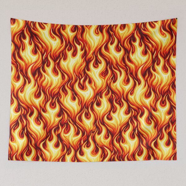 Item preview, Flame Fire Pattern – Hot Burning Flames Design designed and sold by DrizzyV.