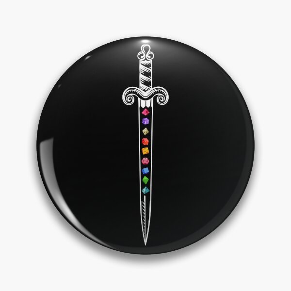 Item preview, Dungeons and Dragon Sword Dice designed and sold by Trendy-Exe.