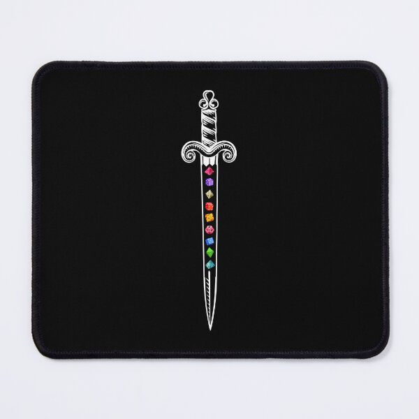 Item preview, Dungeons and Dragon Sword Dice designed and sold by Trendy-Exe.