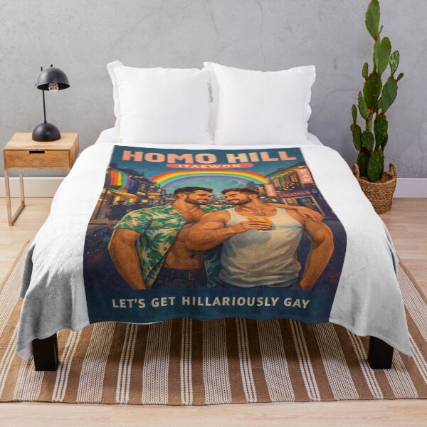 Item preview, Homo Hill Itaewon Seoul Rainbow Street with Pride Night Energy designed and sold by Aryabek.