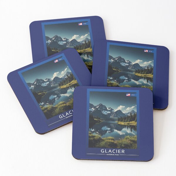 Item preview, Glacier National Park USA Travel designed and sold by Thistle-TShop.