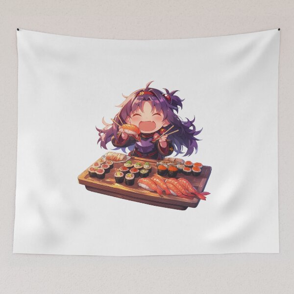 Item preview, Yuuki Sword Art Online Laughing Sushi Party designed and sold by Spraykart.