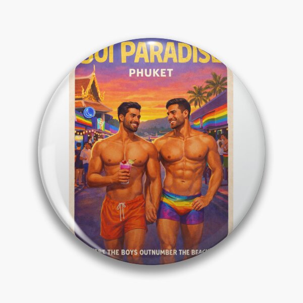 Item preview, Soi Paradise Phuket Thailand Gay Nightlife Beach designed and sold by Aryabek.