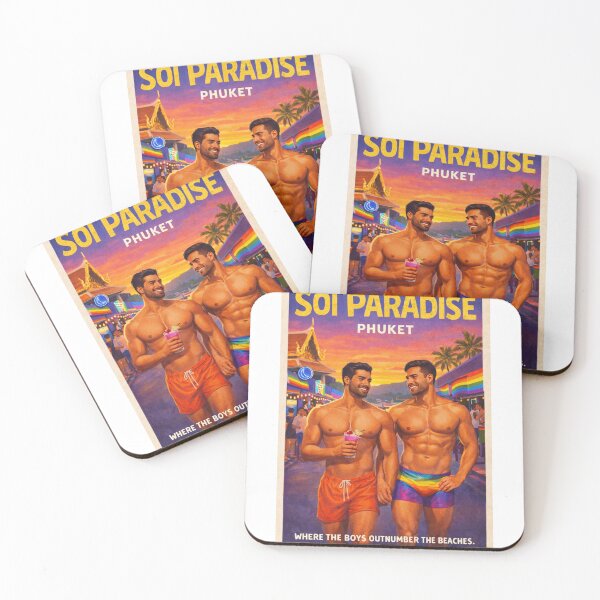 Item preview, Soi Paradise Phuket Thailand Gay Nightlife Beach designed and sold by Aryabek.