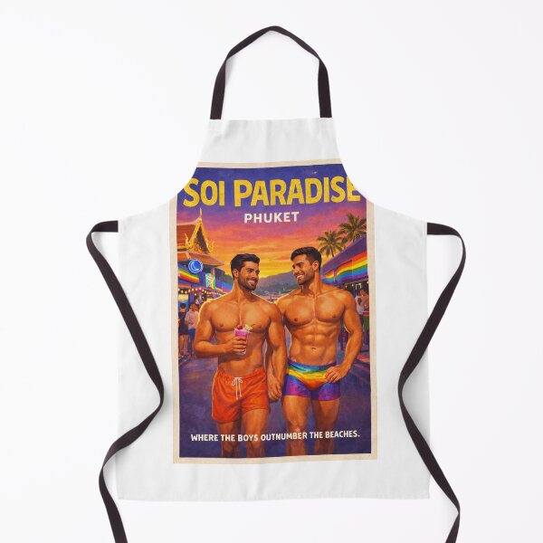 Item preview, Soi Paradise Phuket Thailand Gay Nightlife Beach designed and sold by Aryabek.