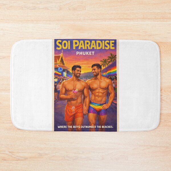 Item preview, Soi Paradise Phuket Thailand Gay Nightlife Beach designed and sold by Aryabek.
