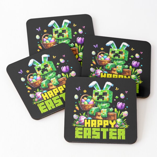 Item preview, Easter Pixel Gaming Bunny Egg Hunting Boys Kids Youth Men designed and sold by BlightedArt.