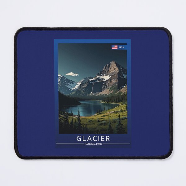 Item preview, Glacier National Park USA Travel designed and sold by Thistle-TShop.