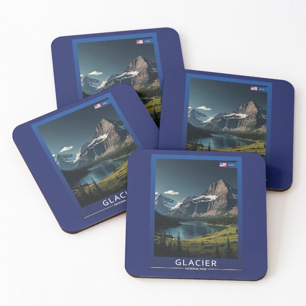 Item preview, Glacier National Park USA Travel designed and sold by Thistle-TShop.