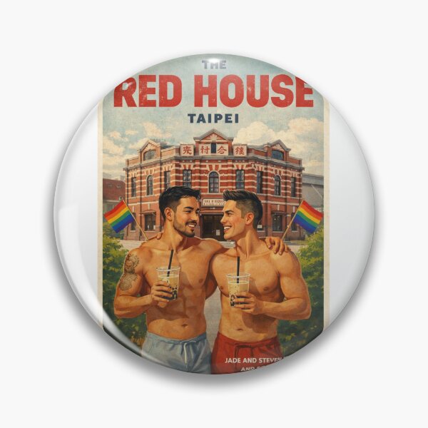 Item preview, Red House Taipei Historic LGBTQ Landmark in Ximending designed and sold by Aryabek.