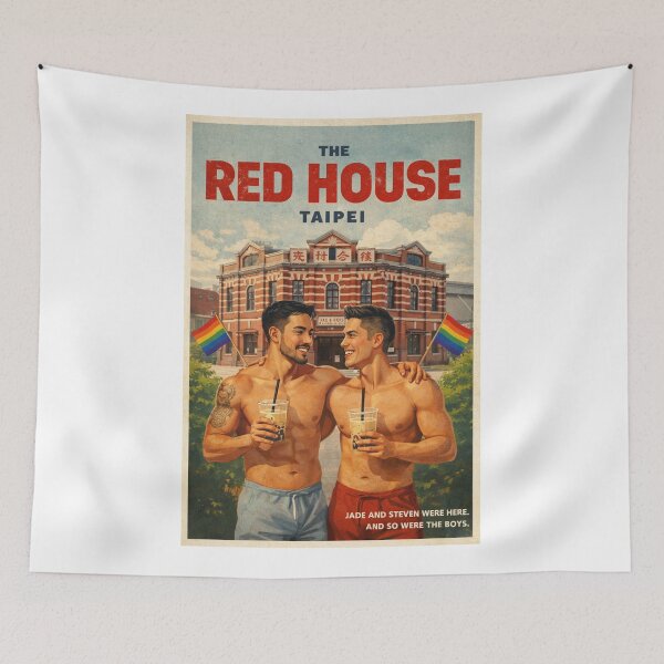 Item preview, Red House Taipei Historic LGBTQ Landmark in Ximending designed and sold by Aryabek.
