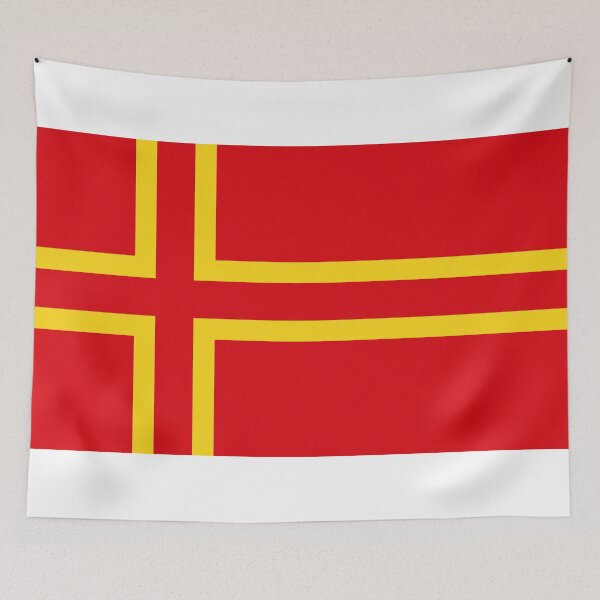 Item preview, Normandy Nordic Cross Flag - Saint Olaf’s Cross & Viking Heritage Pride designed and sold by NTGUILTY.