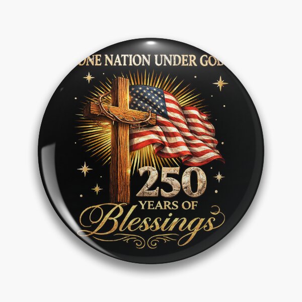 Item preview, One Nation Under God 250 Years 250th Anniversary USA designed and sold by Patchina.