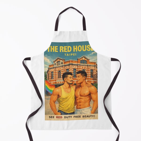 Item preview, Red House Taipei Ximending Rainbow Gay Pride Landmark designed and sold by Aryabek.