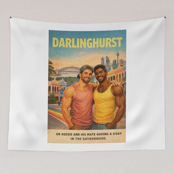 Item preview, Darlinghurst Sydney Rainbow Street near Oxford Street designed and sold by Aryabek.