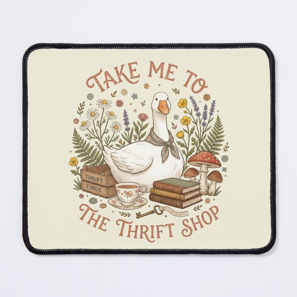 Item preview, Take Me to The Thrift Shop Goose Cottagecore Grandmacore designed and sold by DesignsByAnett.