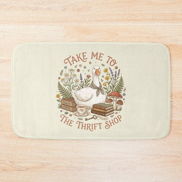 Item preview, Take Me to The Thrift Shop Goose Cottagecore Grandmacore designed and sold by DesignsByAnett.