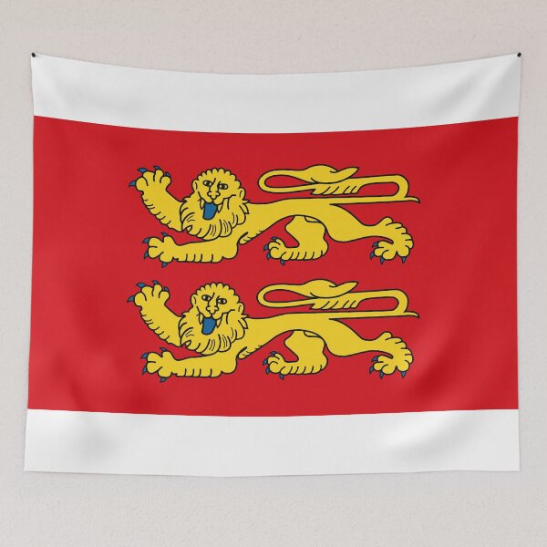 Item preview, Normandy State Flag - Two Golden Leopards & William the Conqueror Pride designed and sold by NTGUILTY.