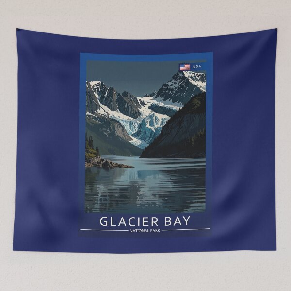 Item preview, Glacier Bay National Park USA Travel designed and sold by Thistle-TShop.