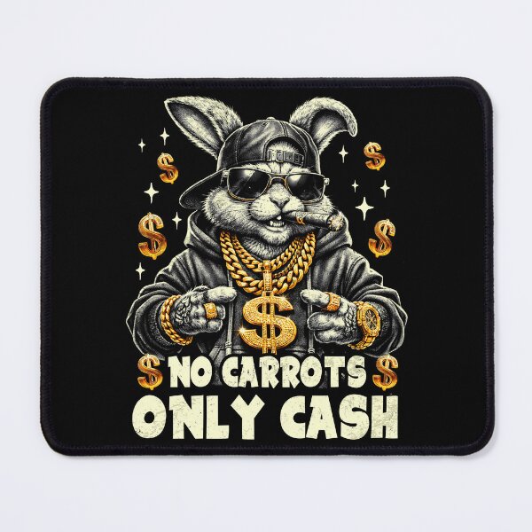 Item preview, funny easter bunny hip hop rabbit designed and sold by Patchina.