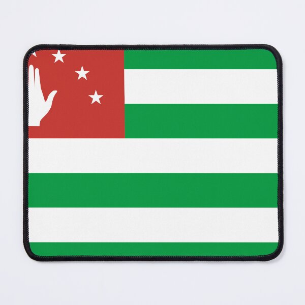 Item preview, Abkhazia Flag - Apsny & Open Palm Symbol of Hospitality designed and sold by NTGUILTY.
