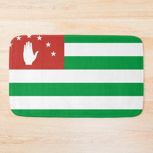 Item preview, Abkhazia Flag - Apsny & Open Palm Symbol of Hospitality designed and sold by NTGUILTY.