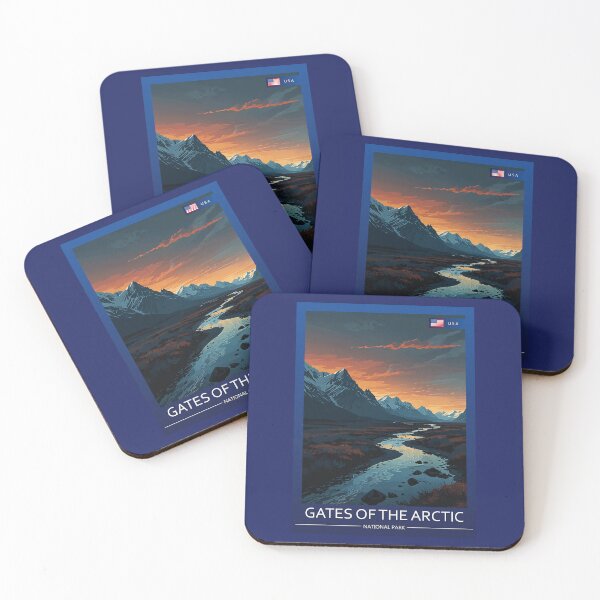 Item preview, Gates of the Arctic National Park USA Travel designed and sold by Thistle-TShop.