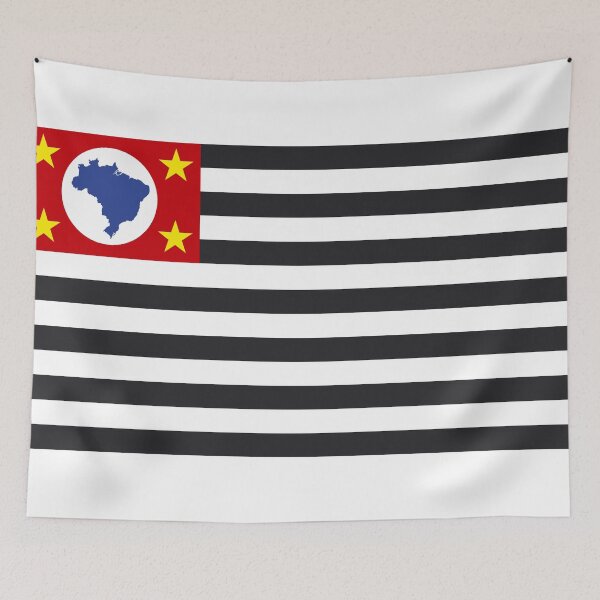 Item preview, Sao Paulo State Flag - Brazil’s Economic Heart & Non Ducor Duco Pride designed and sold by NTGUILTY.