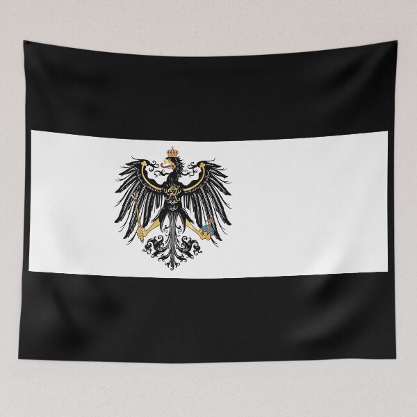 Item preview, Flag of the Kingdom of Prussia (1892) - Flag Merch designed and sold by Shirtorado.