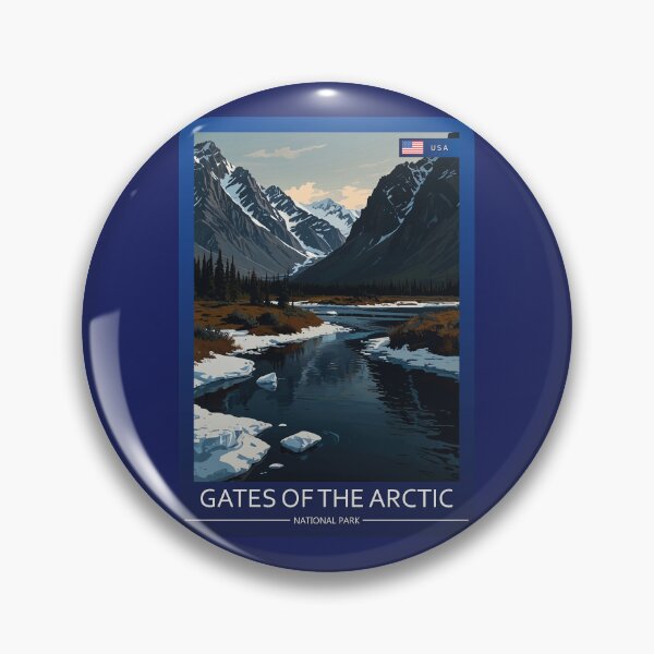 Item preview, Gates of the Arctic National Park USA Travel designed and sold by Thistle-TShop.