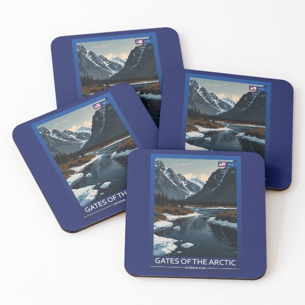 Item preview, Gates of the Arctic National Park USA Travel designed and sold by Thistle-TShop.