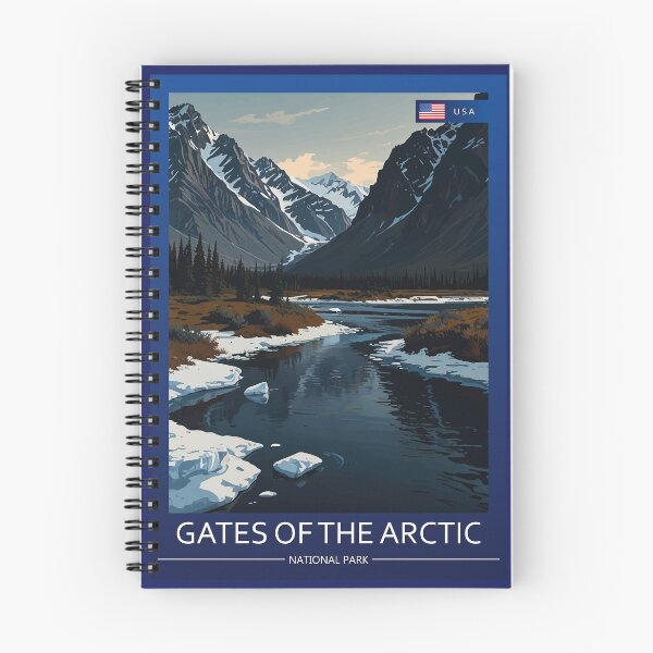 Item preview, Gates of the Arctic National Park USA Travel designed and sold by Thistle-TShop.
