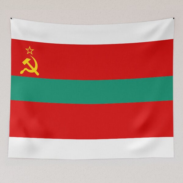 Item preview, Transnistria Flag - Pridnestrovie & Heritage Symbol Pride designed and sold by NTGUILTY.