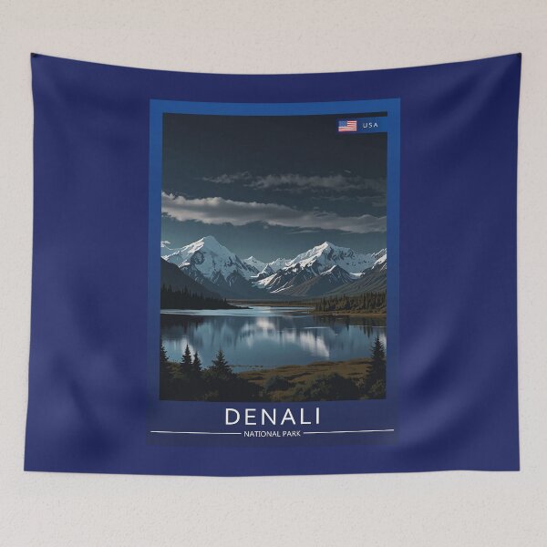 Item preview, Denali National Park USA Travel designed and sold by Thistle-TShop.