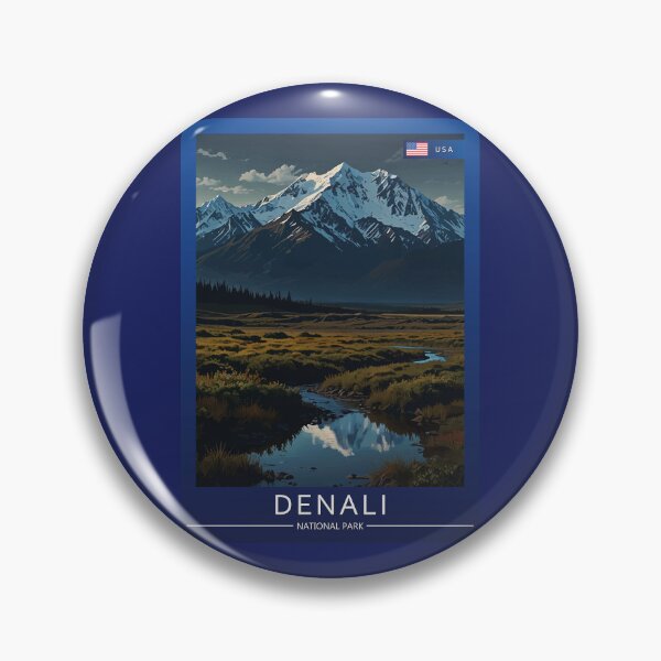Item preview, Denali National Park USA Travel designed and sold by Thistle-TShop.