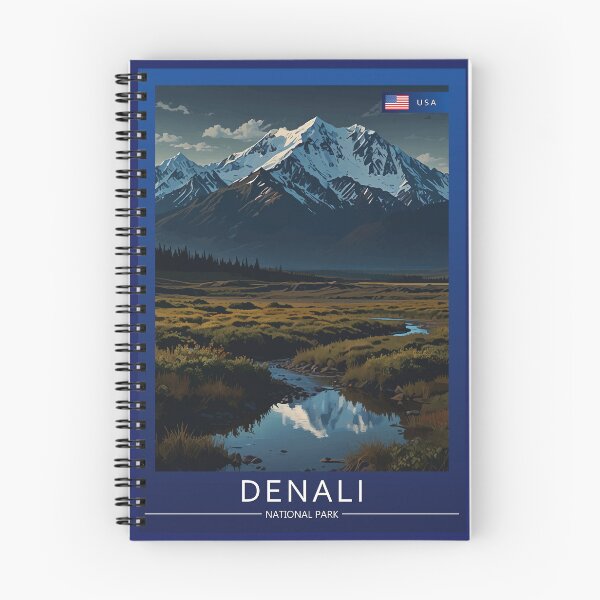 Item preview, Denali National Park USA Travel designed and sold by Thistle-TShop.