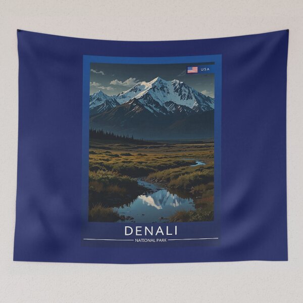 Item preview, Denali National Park USA Travel designed and sold by Thistle-TShop.