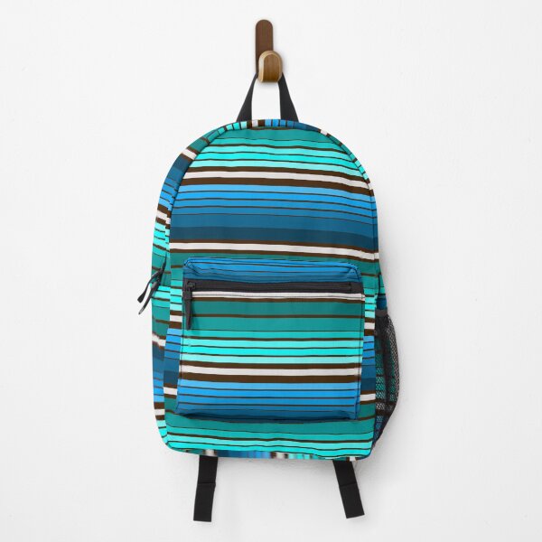 Item preview, Gradient Teal and Blue Stripes  designed and sold by JaygiesDesign.