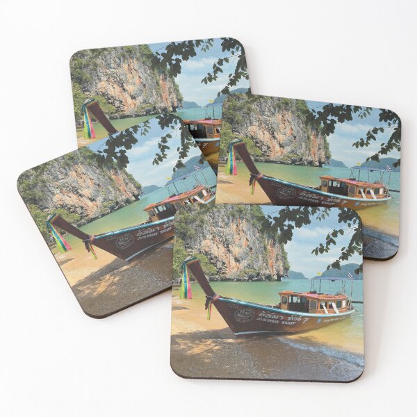 Item preview, Serenity at Sea: Phang Nga Bay, Thailand designed and sold by Thistle-TShop.