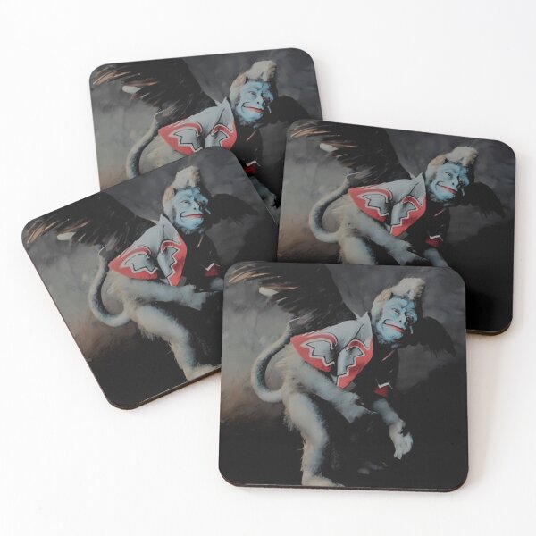 Item preview, Creepy Flying Monkey Oz Print Mask designed and sold by BoulheOffline.