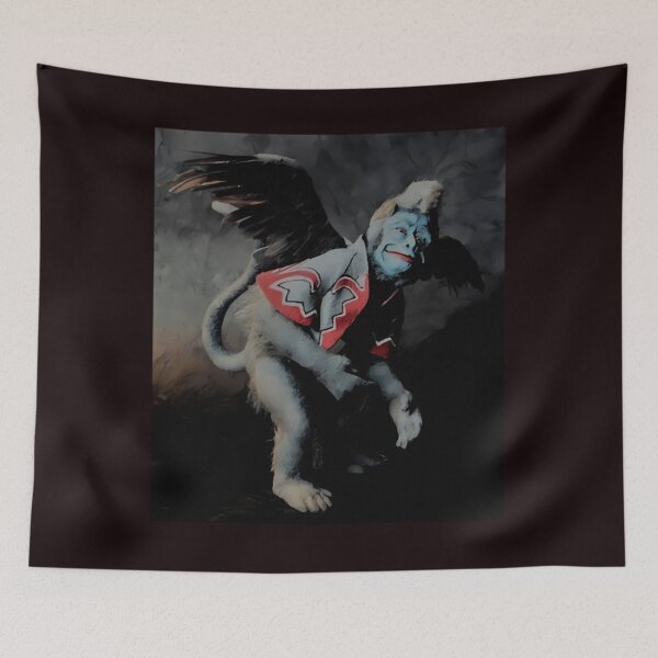 Item preview, Creepy Flying Monkey Oz Print Mask designed and sold by BoulheOffline.