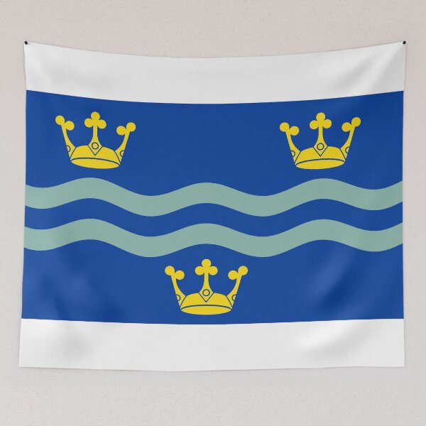 Item preview, Cambridgeshire County Flag - East Anglia Heritage & University Pride designed and sold by NTGUILTY.