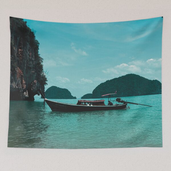 Item preview, Serenity at Sea: Phang Nga Bay, Thailand designed and sold by Thistle-TShop.