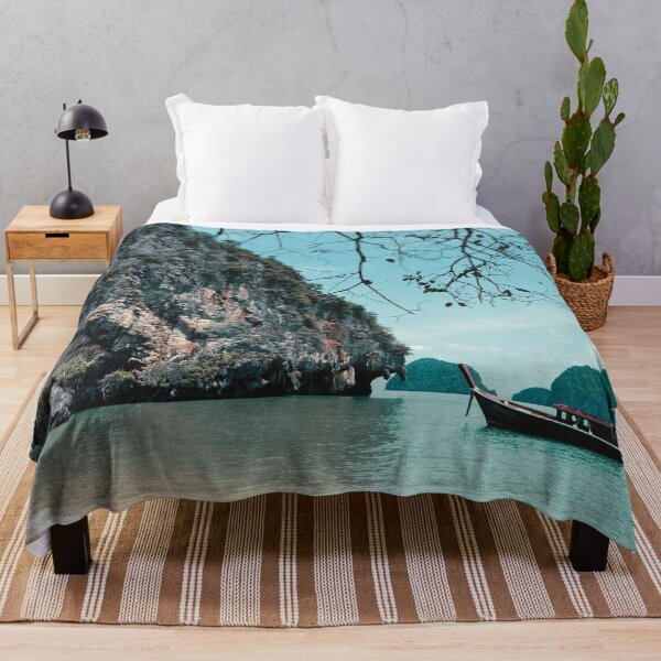Item preview, Serenity at Sea: Phang Nga Bay, Thailand designed and sold by Thistle-TShop.